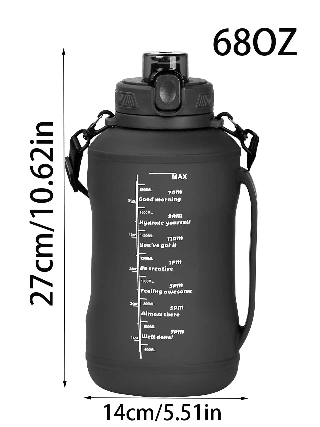 2 LITER COLLAPSIBLE WATER BOTTLE