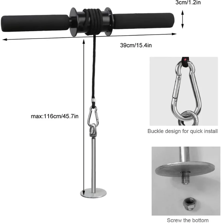 Forearm Blaster and Wrist Roller